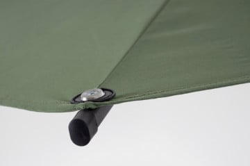 Umbrela de gradina verde olive din poliester si metal, ∅ 300 cm, Tropea Bizzotto - Img 7