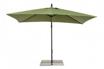 Umbrela de gradina verde olive din poliester si metal, 300x200 cm, Texas Bizzotto - Img 3