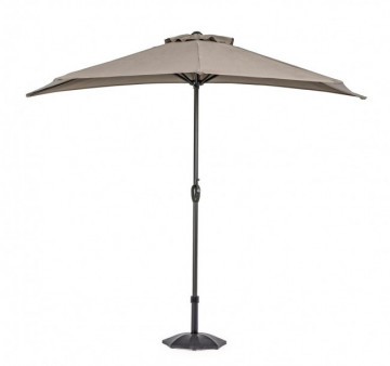 Umbrella semiluna, gri, 270 cm, Kalife, Yes - Img 1