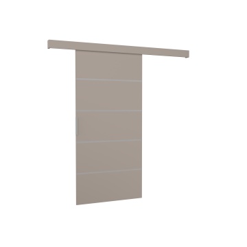 Ușă glisantă montată pe perete BIELLA – 76x205 cm – Cașmir