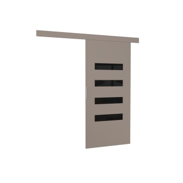 Ușă glisantă montată pe perete FORLI – 76x205 cm – Cașmir
