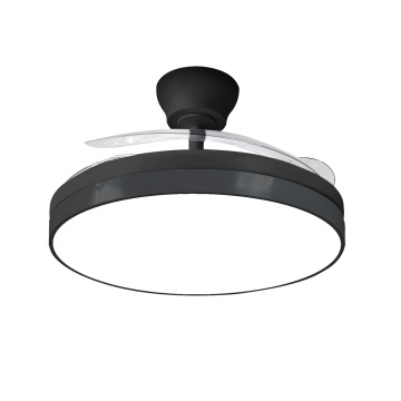 Ventilator de tavan LED Ventego, 3 pale, 72W, Negru, Kelektron - Img 3