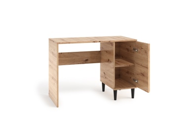 Birou LIVIA 07 – 100x50x74.5 cm – Stejar Artisan - Img 3
