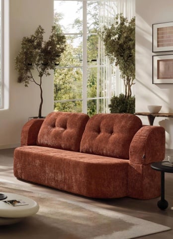 Canapea extensibilă din spumă cu memorie – 200x100x70 cm – design modern și funcțional