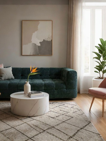Canapea Memory Foam HD Cube | Design Modern Monobloc | 5 Culori Disponibile | AlmaCasa.ro – prezentare alternativă a produsului