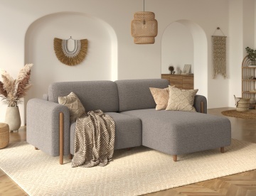 Colțar Acossta extensibil, 244x154x95 cm, orientare dreapta – Royal 20 - Img 6