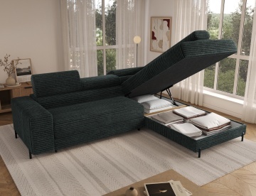 Colțar Colesio extensibil, 274x200x93 cm, orientare dreapta – Modullo 35 – fotografie suplimentară de catalog