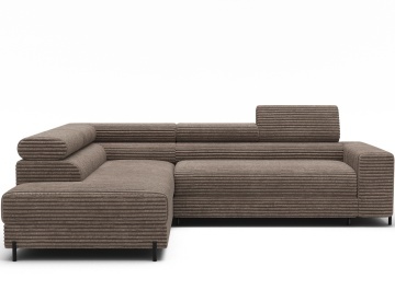 Colțar Colesio extensibil, 274x200x93 cm, orientare stânga – Modullo 20