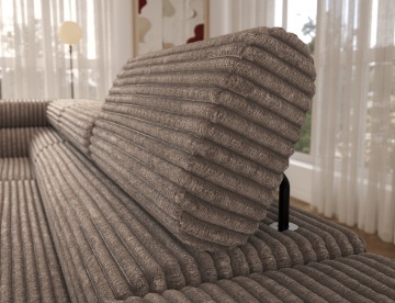 Colțar Colesio extensibil, 274x200x93 cm, orientare stânga – Modullo 20 – prezentare secundară de catalog