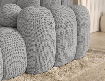 Colțar Covelion extensibil, 260x167x105 cm, orientare dreapta – Calmora 04 - Img 9