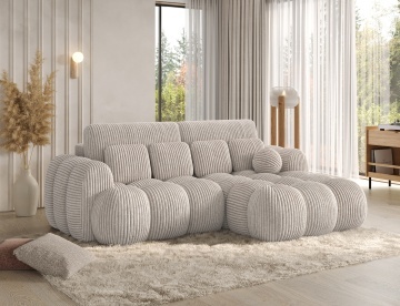 Colțar Covelion extensibil, 260x167x105 cm, orientare dreapta – Modullo 01 - Img 5