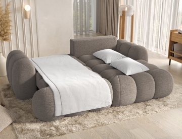 Colțar Covelion extensibil, 260x167x105 cm, orientare dreapta – Royal 20 – prezentare vizuală a produsului