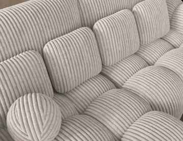 Colțar Covelion extensibil, 260x167x105 cm, orientare stânga – Modullo 01 - Img 11