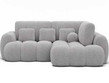 Colțar Cozion extensibil, 267x165x105 cm, orientare dreapta – Kendell 03