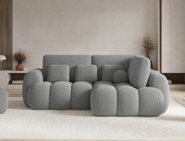 Colțar Cozion extensibil, 267x165x105 cm, orientare dreapta – Royal 04 - Img 3