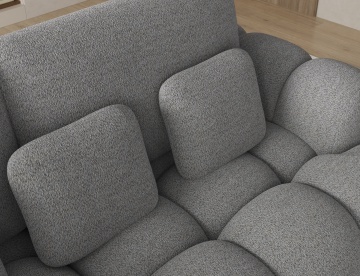 Colțar Cozion extensibil, 267x165x105 cm, orientare stânga – Royal 04 - Img 11