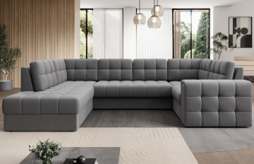 Coltar extensibil cu spatiu oentru depozitare, 299x198x82 cm, Blewett L, Eltap