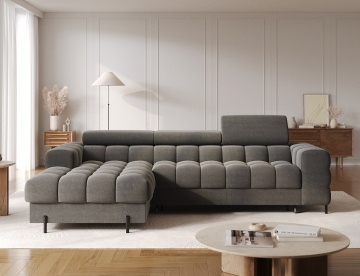 Coltar extensibil cu spatiu pentru depozitare, 285x181x93 cm, Felro L, Eltap – cadru suplimentar din prezentarea produsului