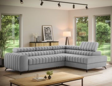Colțar Kanedo extensibil, 269x204x86 cm, orientare dreapta – Nube 03 – cadru de prezentare secundar