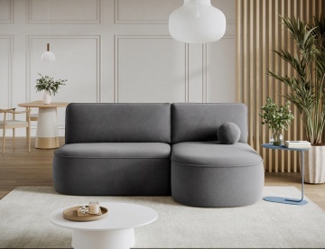Colțar Livosa extensibil, 220x144x93 cm, orientare dreapta – Poco 04 – prezentare vizuală a produsului