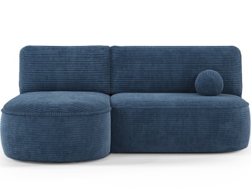 Colțar Livosa extensibil, 220x144x93 cm, orientare stânga – Jarell 40