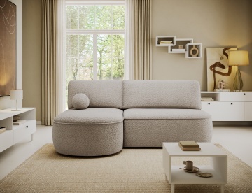 Colțar Livosa extensibil, 220x144x93 cm, orientare stânga – Royal 18 – fotografie de produs din catalog