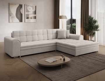 Colțar Sorento extensibil, 296x194x78 cm, orientare dreapta – Royal 01 – cadru suplimentar din prezentarea produsului