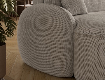 Colțar Tesalia extensibil, 247x150x93 cm, orientare dreapta – Calmora 04 - Img 9