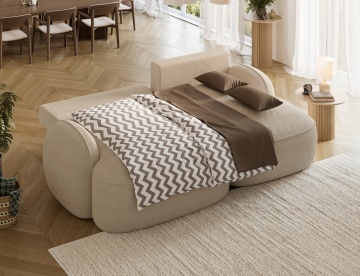 Colțar Tesalia extensibil, 247x150x93 cm, orientare dreapta – Calmora 18 - Img 7