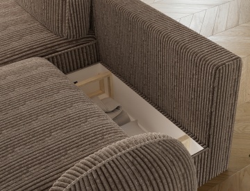Colțar Tesalia extensibil, 247x150x93 cm, orientare stânga – Modullo 20 - Img 8
