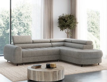 Colțar Vesteria right-hand extensibil, 279x215x72 cm – Royal 20 - Img 6