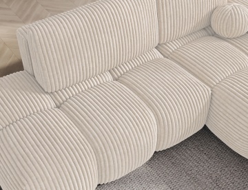 Colțar Vittario extensibil, 227x170x95 cm, orientare dreapta – Modullo 01 - Img 9