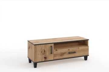 Comodă TV POLA 07 – 120x40x51.5 cm – Stejar Artisan