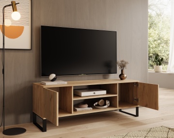 Comodă TV TV Lorello cm – 135x40x49 cm – Oak Craft – fotografie de produs din catalog