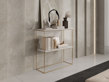 Culoare: Auriu / Gri beton – imagine 307173