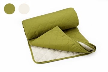 Cuvertura Double Face Alcam, 210 x 220 cm 100% microfibra, olive - Img 5