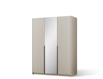 Dulap Alera III Hinged – cu oglindă – 148x58x204 cm – Cașmir – Alera III Hinged Dulap – Varianta 1 - Img 2