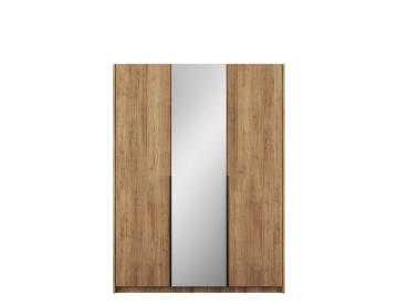 Dulap Alera III Hinged – cu oglindă – 148x58x204 cm – Stejar Artisan – Alera III Hinged Dulap – Varianta 2