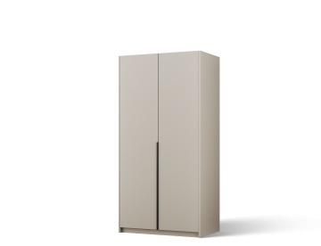 Dulap Bregma II cu uși batante – 2 uși – 100x58x204 cm – Cașmir – Varianta 1 - Img 2