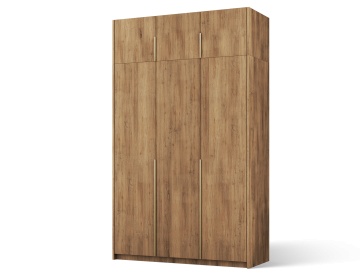 Dulap Bregma III Hinged with Top Extension – 148x58x250 cm – Stejar Artisan – Bregma III Hinged Dulap with Top Extension – Varianta 2 - Img 2