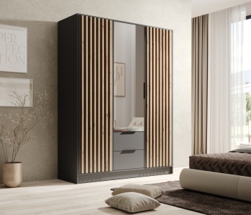 Dulap cu oglinzi, Neri, ADRK Furniture - Img 7