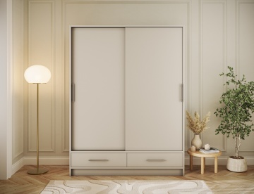 Dulap cu uși glisante Estantte II, 150x60x200 cm – Cashmere – fotografie de prezentare suplimentară