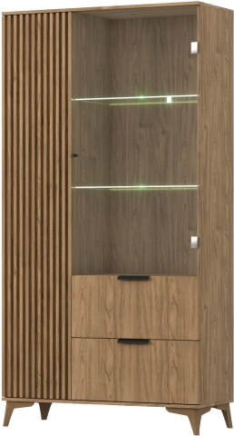 Dulapuri și vitrine Entsian 100 display cabinet Artisan Oak - Img 18