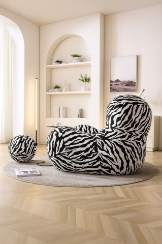 fotoliu ergonomic si ottoman mama bear