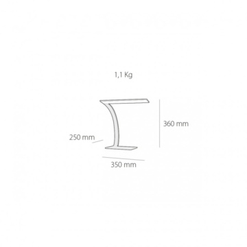 Lampa LED Flex S1 Kelektron argintie, 35 x 25 x 36 cm, 14W dimabil, SKU 20 1 19 014 CF 182