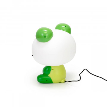 Lampa de veghe pentru copii Cute Pet Frog 1, 1x E14 / 7W / 12V, alb / verde, Kelektron - Img 3