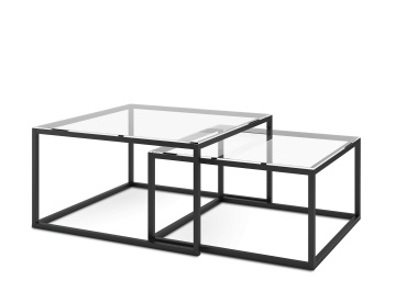 Măsuță de cafea Table Cloue – Glass - Img 3
