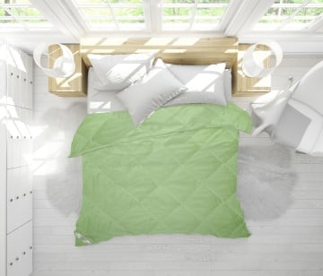 Pilota 4 Anotimpuri, Bamboo Sense, 140x200 cm, 250 g + 150 g, fibra de bambus, verde - Img 3