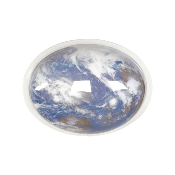 Plafoniera LED 64W, Ø50 cm, Albastru, Atmos Earth, Kelektron