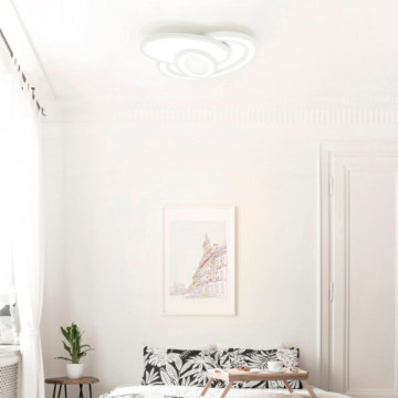 Plafoniera LED 78W, 48 x 46 cm, Alb, Belinus, Kelektron - Img 7
